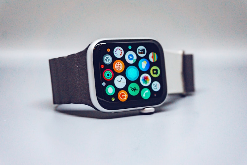 Smart AMOLED Fitness Tracker Watch