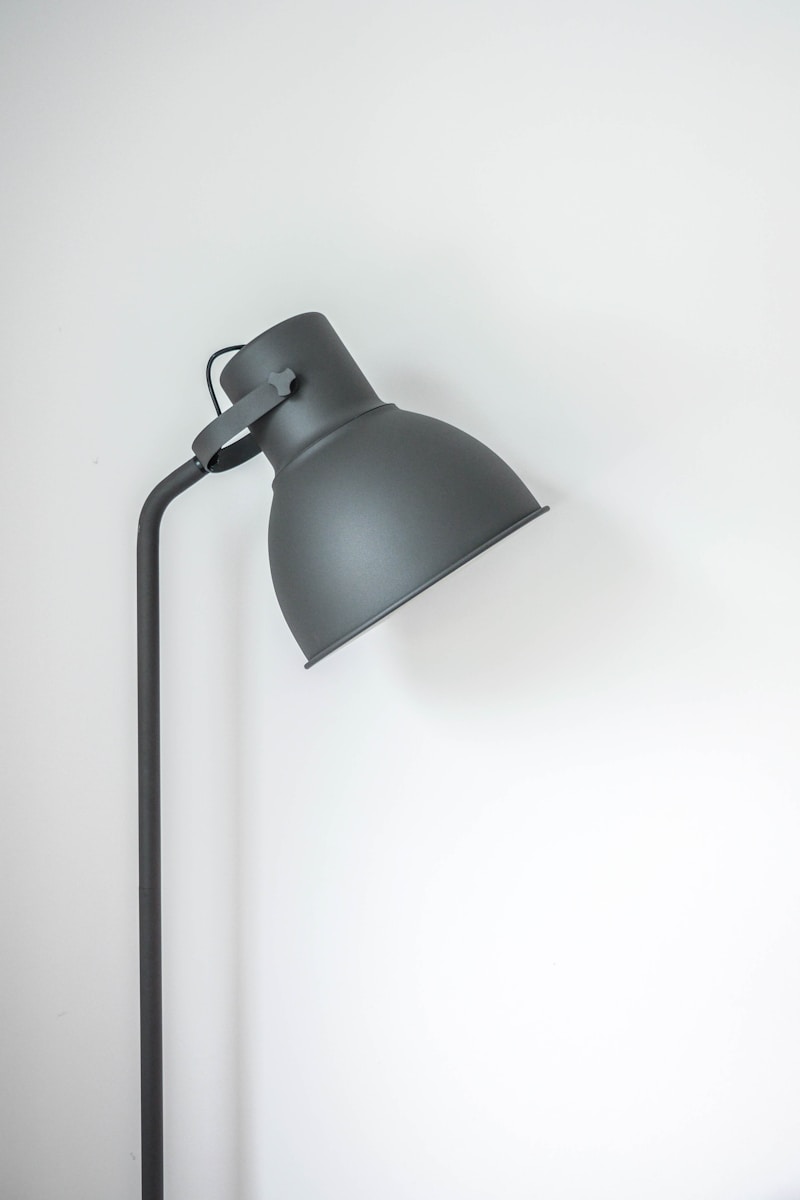 Antiqued Brass Hammered Table Lamp with Linen Shade